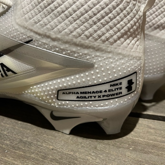 Nike Alpha Menace 4 Elite - Sz 10 NWOB molded - Picture 3 of 16